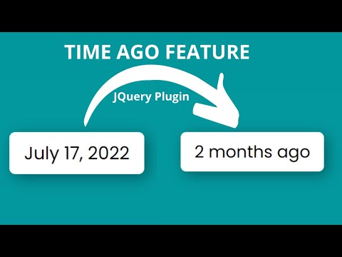 How to make Time Ago Feature Using JavaScript