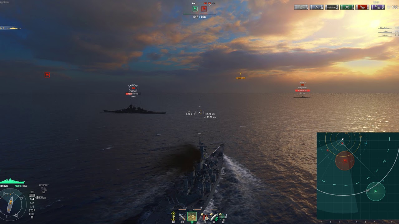 world of warship aiming mod