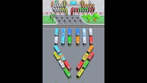 Crowd Express Boarding Puzzle Level 254