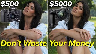 $500 vs $5000 Camera (is it worth 10x the price?)