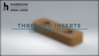 Threaded Inserts (Self Tapping Woodcerts) Application