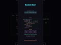 Bucket Sort Explained — Python Code #shorts