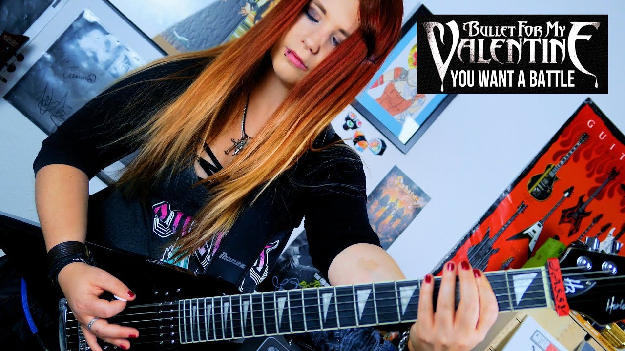 BULLET FOR MY VALENTINE - You Want A Battle? (Here's A War) [GUITAR COVER] | Jassy J