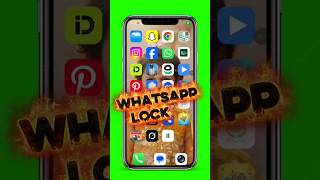 Secure WhatsApp Lock|WhatsApp ko lock kaise lagta hai #residentiallock  #whatsappfeatures