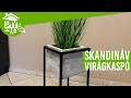 Skandináv stílusú virágkaspó egyszerűen! | Green Cottage DIY