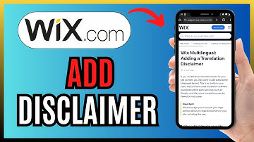 HOW TO ADD DISCLAIMER IN WIX WEBSITE 2025!