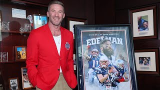 Download Lagu Julian Edelman Puts on his Patriots Hall of Fame Red Jacket | Press Conference MP3 Download Lagu Julian Edelman Puts on his Patriots Hall of Fame Red Jacket | Press Conference MP3