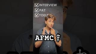 AFMC Interview ⛑️ | Complete process ToELR , PAT , Cutoff | #neet #afmc #shorts