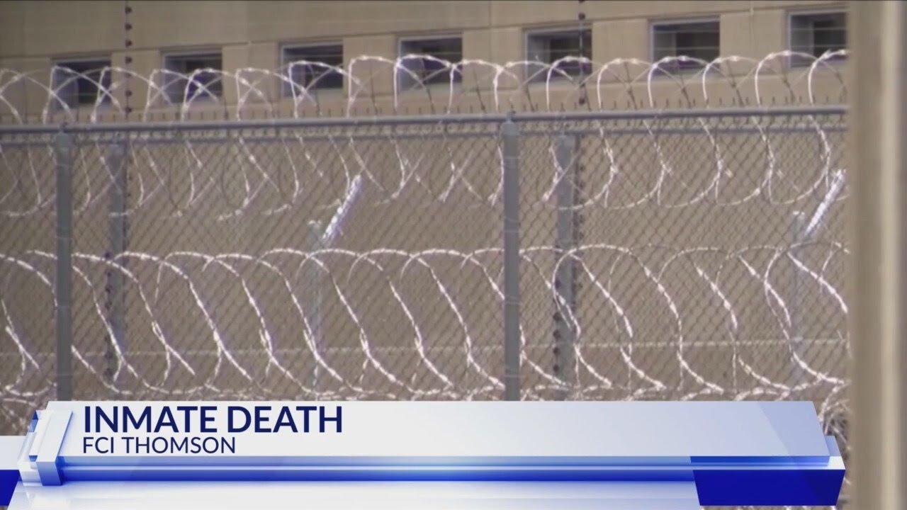 12 27 2024 Inmate dies at FCI Thomson
