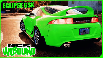 Mitsubishi Eclipse GSX Gameplay - NFS UNBOUND!!! ❤️