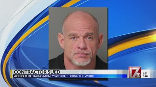 Wake County contractor sued for taking payments, not doing work