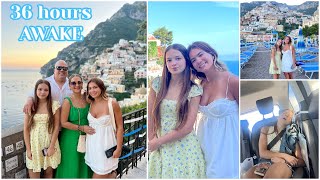 We Stayed AWAKE for 36 Hours IN POSITANO ITALY 🇮🇹  | VLOG#1630
