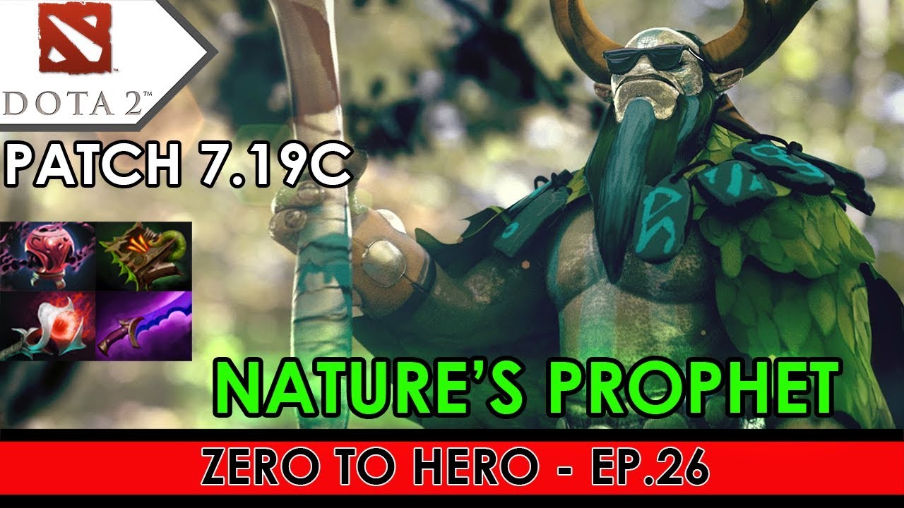 Dota 2 Natures Prophet Base Race Zero To Hero Ep26