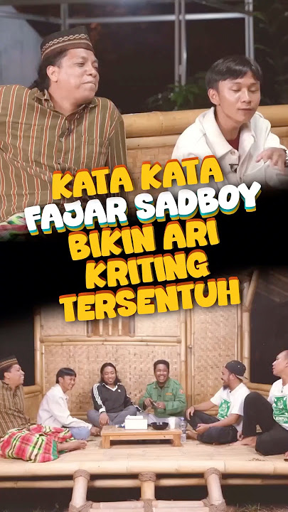 Titik kumpul debat perkara kata kata fajar sadboy yg menyentuh #fajarsadboyterbaru #titikkumpul