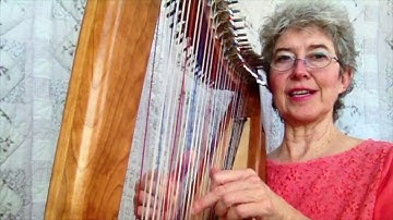 Double Strung Harp 98 Beginners Video 2 - Tricks with Fifths for all