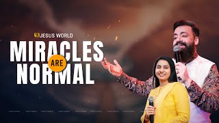 MIRACLES ARE NORMAL | 29/04/2024 | Apostle John Tharu | Jesus World