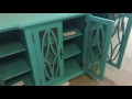 950245 Teal accent glass door decorative wood carves doors cabinet 950245 Teal accent glass door decorative wood carves doors cabinet