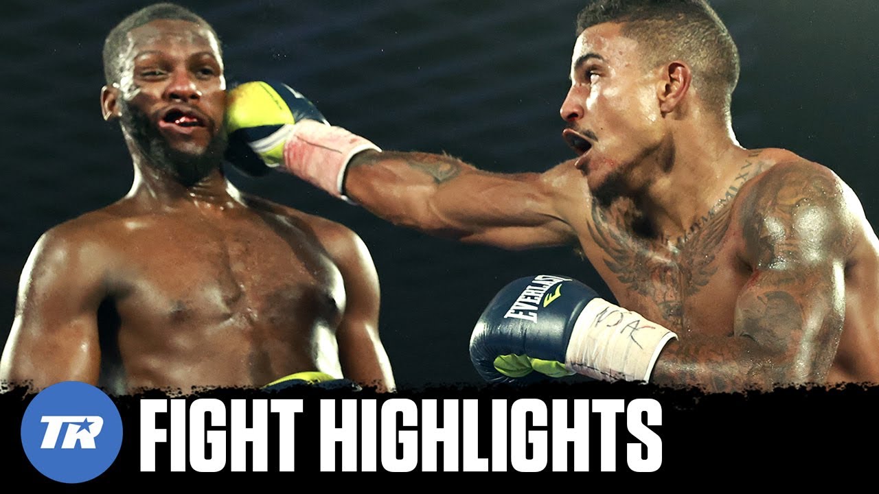 Donte Stubbs knocked down Fred Wilson Jr. twice with the same punch