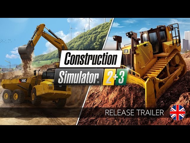 Construction Simulator 2+3 - Switch Edition – Release Trailer (EN) 