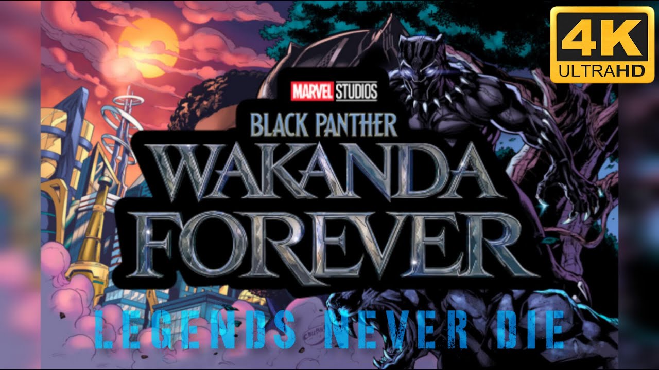 BLACK PANTHER 😈 WAKANDA FOREVER || Legends Never  Die 😭😭☠️ || 4K ||@marvel