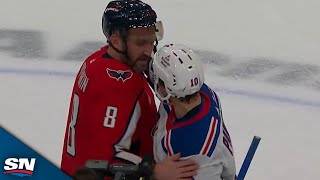 Rangers Exchange Handshakes With Capitals After Completing First-Round Series Sweep