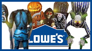 Lowes Halloween 2024 MORE ANIMATRONICS LEAKED | Haunted Mansion Knight, Balancing Clown, & MORE