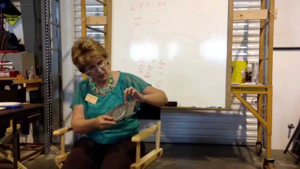 Mary Latimer teaching groundschool at GIFT weekend at Fox Aviation International inc.