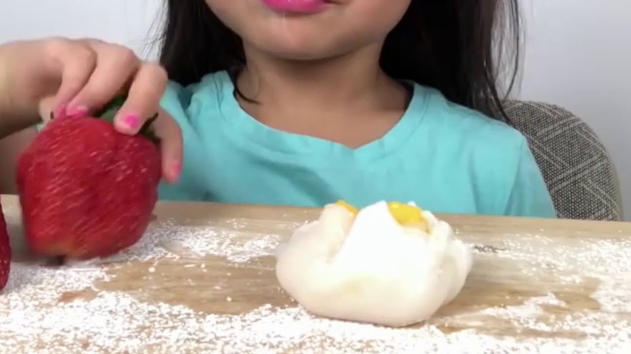 WHATS IS STRAWBERRY MOCHI? UNDER 18 CAN EAT THIS BUT +18, BUY US! - YouTube