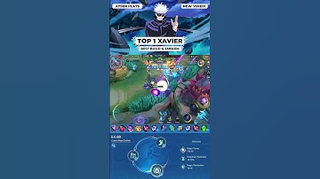 Xavier One Shot Combo And Build 😱 #mobilelegends #xavierml #shorts