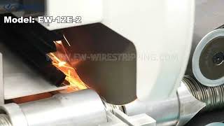 EW 12E-2 Fully Automatic Intelligent Multifunctional Pipe Cutting Machine Heat Cut Available
