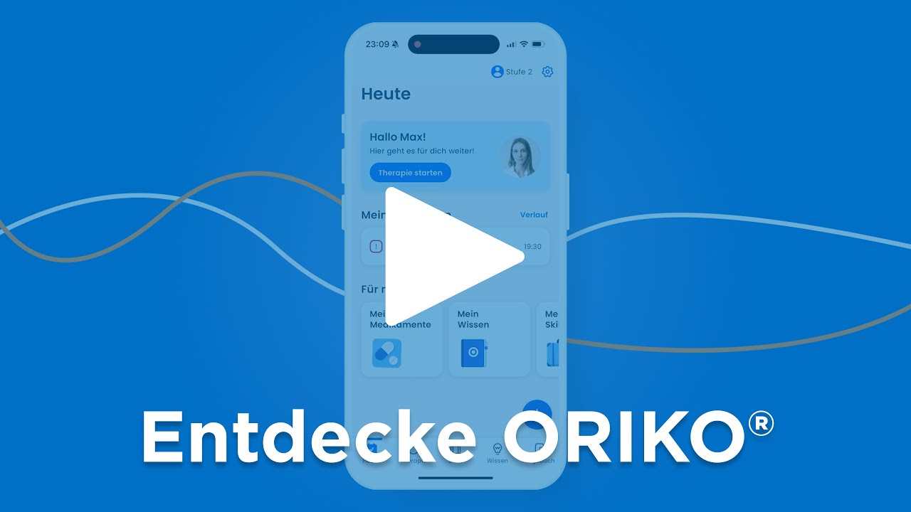 Willkommen zu ORIKO – der ersten digitalen Gesundheitsanwendung für Erwachsene mit ADHS-Patienten!