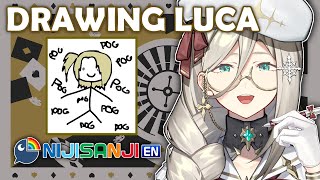 【DRAWING ZATSUDAN】Let's Draw Luca!🦁【NIJISANJI EN | Aia Amare 】