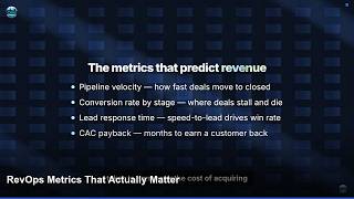 RevOps Metrics That Actually Matter | CRM Experts Online