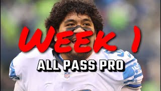 Penei Sewell Week 1: All Pass Pro