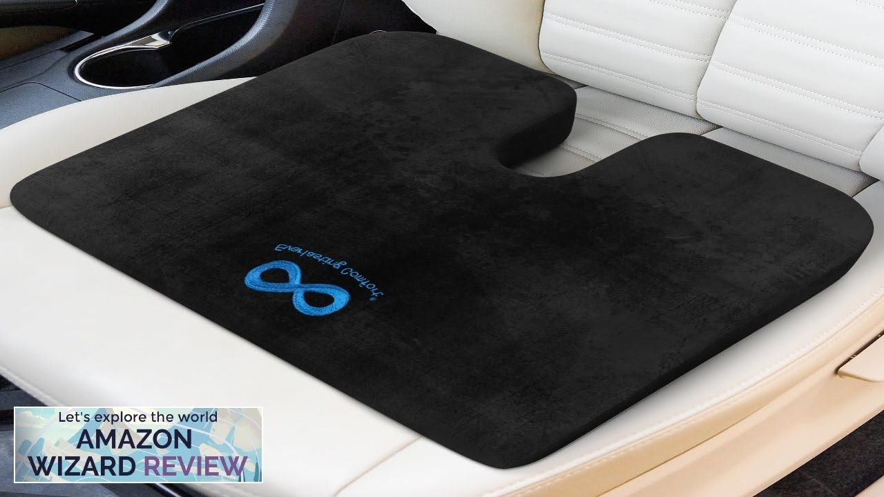 Everlasting Comfort Memory Foam Seat Cushion Auto Seat Cushion Designed ...