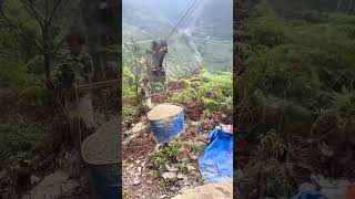 DIY Mountain Cableway Carries 2 TONS Of Material Safely 🚠