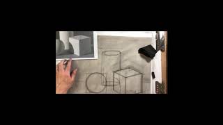 Information Shading Geometric Forms with Charcoal News