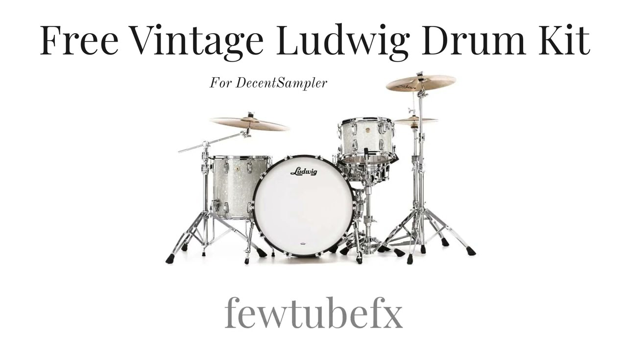Free Vintage Ludwig Drum Kit - Free Drum Kit 2025