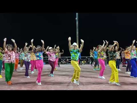 ไลน์แดนซ์เพลงอีสานลำเพลิน ขอบคุณศิลปินนักร้อง ยุ้ย อัมรา