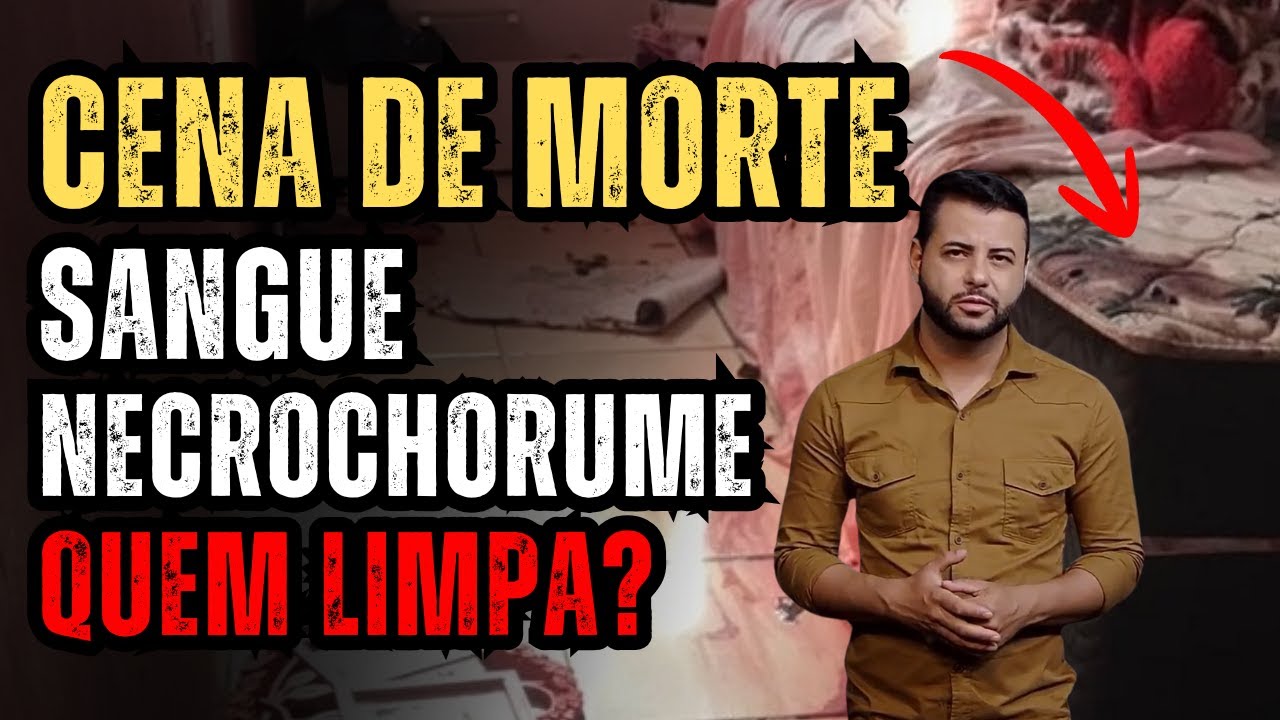 SANGUE, LARVAS E MAU CHEIRO: A ROTINA DOS LIMPADORES PÓS-MORTE