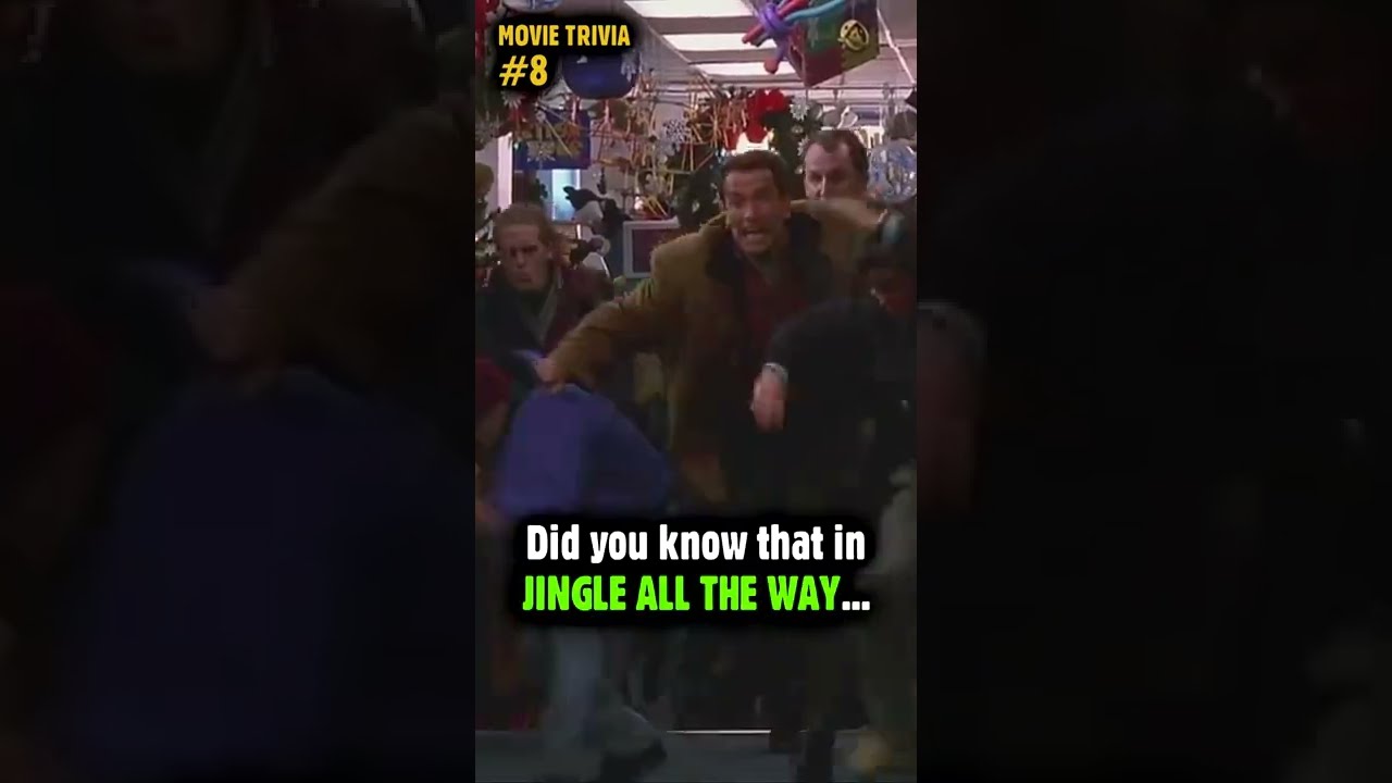 Did you know that in JINGLE ALL THE WAY 