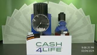 Cash4Life Drawing 03-04-2024