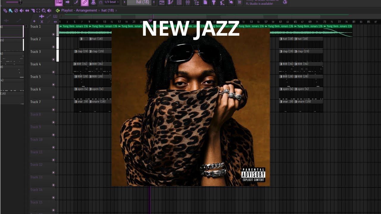 D.H FAZENDO NEW JAZZ TYPE BEAT - LIL TECCA