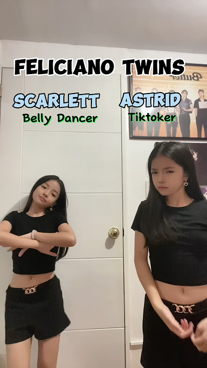 Belly Dancer or Tiktoker? | Scarlelett Astrid Feliciano | Feliciano Twins #AstridVlogs
