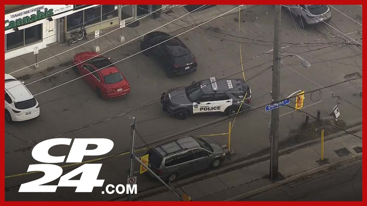 Police investigating daylight stabbing in North York, suspect fled scene in red van