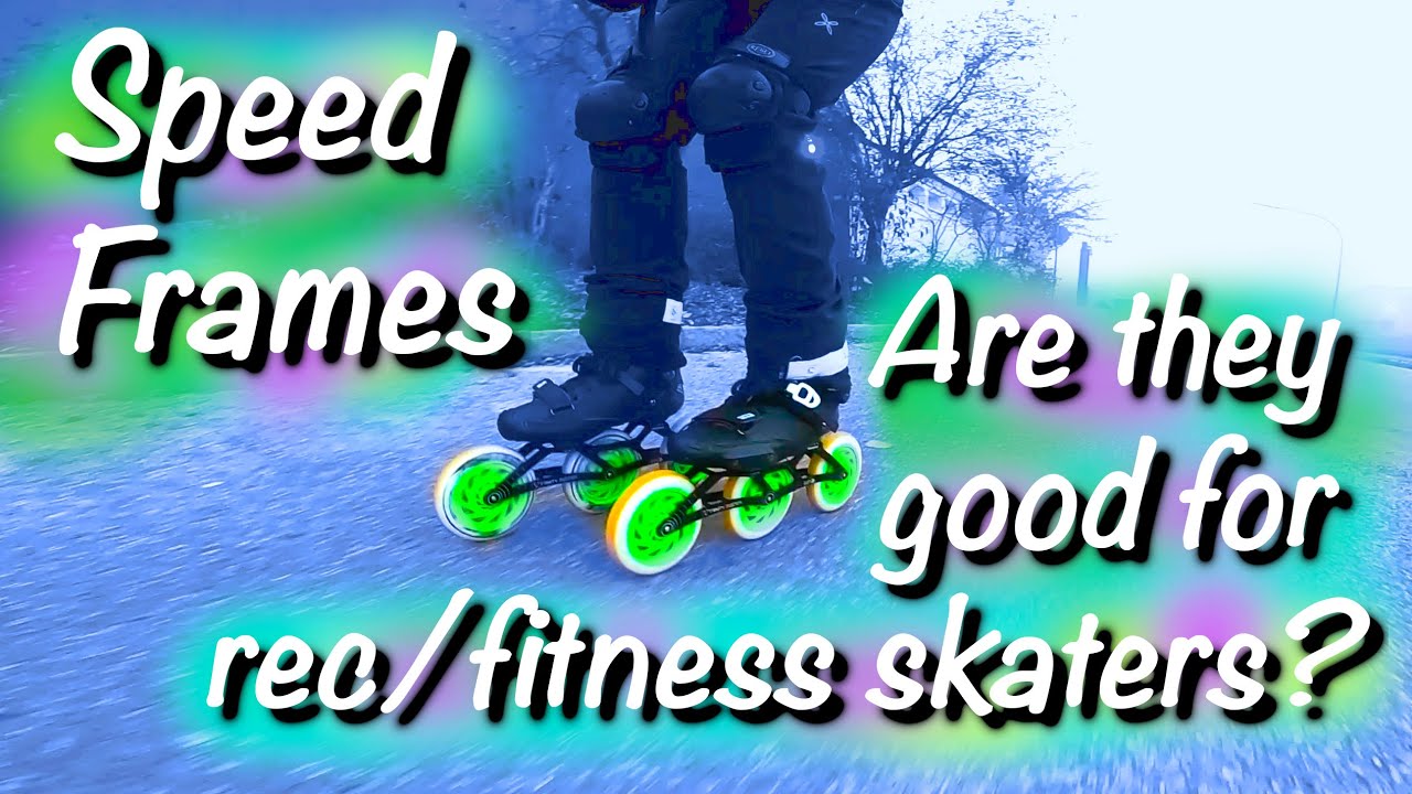 Inline Skating on Powerslide Rapid Frames (review #1) - YouTube