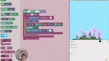 Making "Flower" in Sandspiel Studio