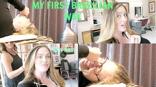 MY FIRST BRAZILIAN WAX EXPERIENCE + NEW HAIR