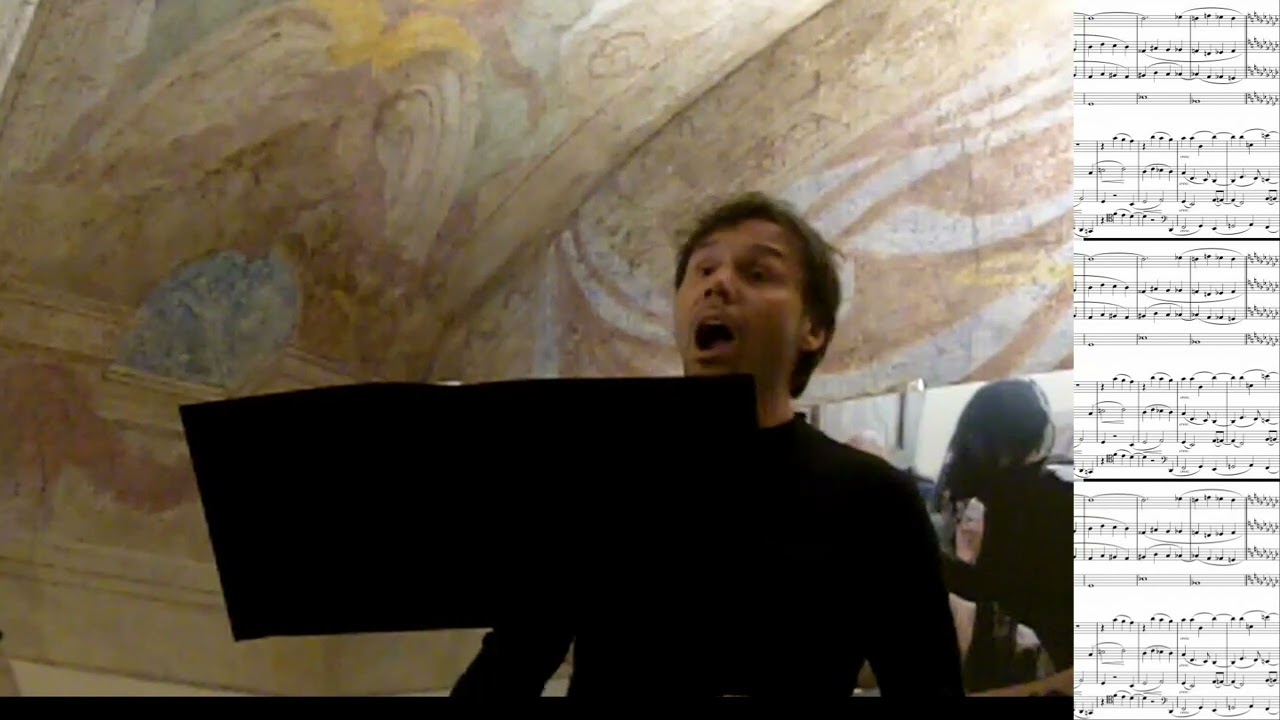 Il controtenore Roberto Balconi a Ponte in Valtellina