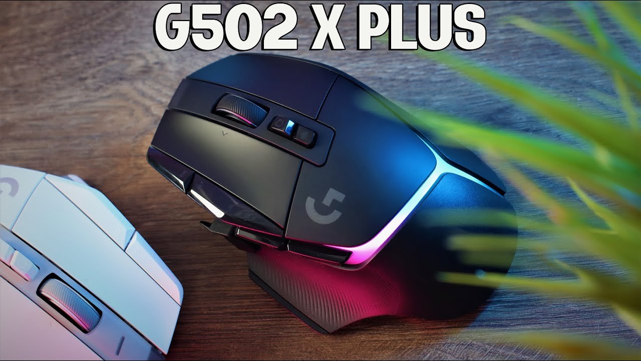 Logitech G502 X PLUS LIGHTSPEED Wireless Gaming Mouse with HERO